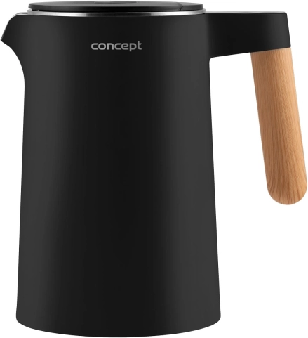 Bouilloire électrique 1,5 l à double paroi avec réglage de la température CONCEPT RK3301