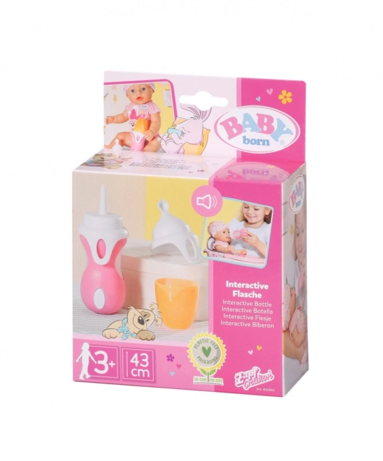 Interactieve fles en lepel voor poppen BABY Born