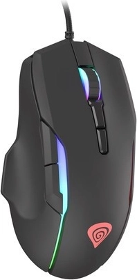 Gamingmuis GENESIS Xenon 220 met stille switches en RGB-verlichting, 6400 DPI