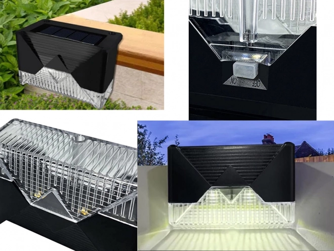 Solarlampen mit Dämmerungssensor für Garten, Treppen und Terrasse