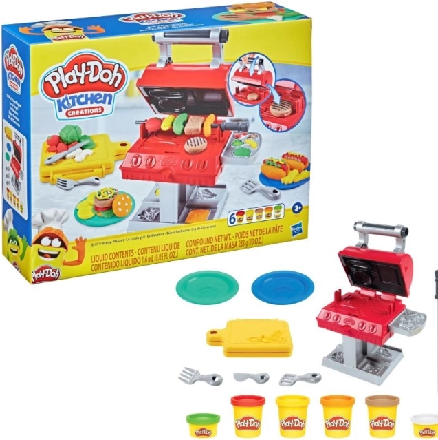 Play-Doh Kitchen Grill Set