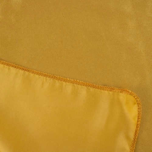 Gouden satijnen tafelloper 900x36 cm