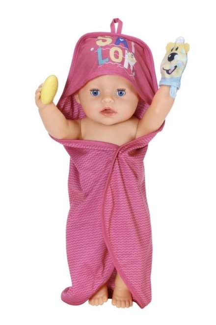 Set met babyhanddoek BABY born