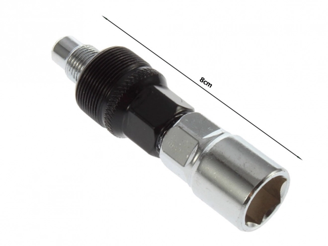 Kurbelabzieher für Fahrradkurbeln, Vierkant (Square Taper), 15 mm, Stahl