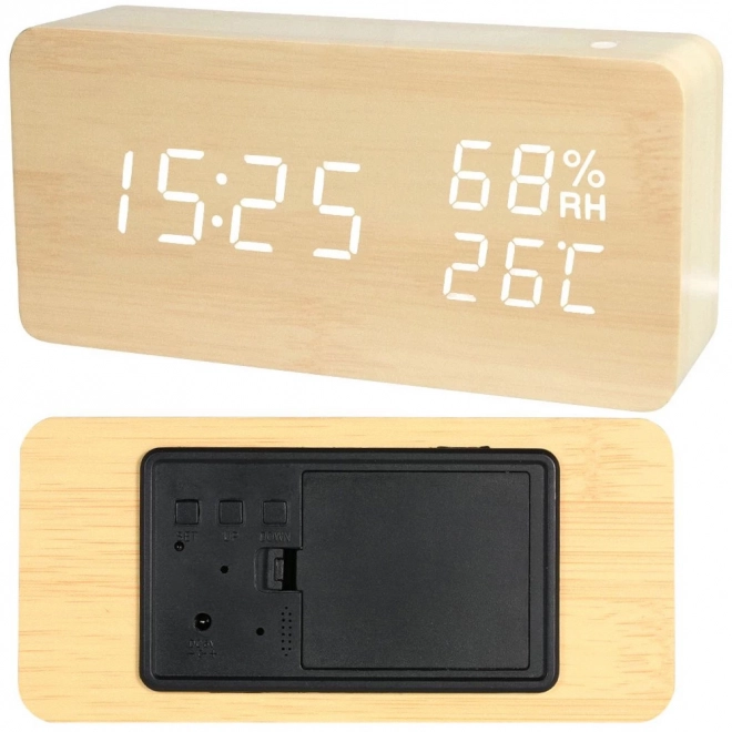 Moderner elektronischer Wecker mit USB
