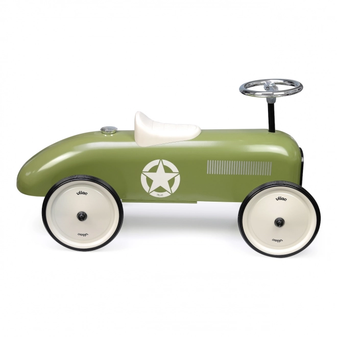 Vilac vintage metalen loopfiets khaki