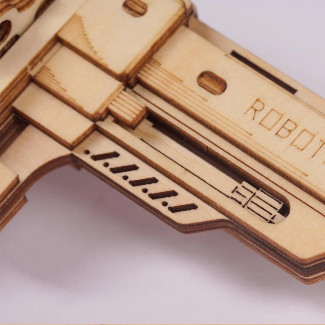 RoboTime 3D houten mechanische puzzel Revolver Corsac