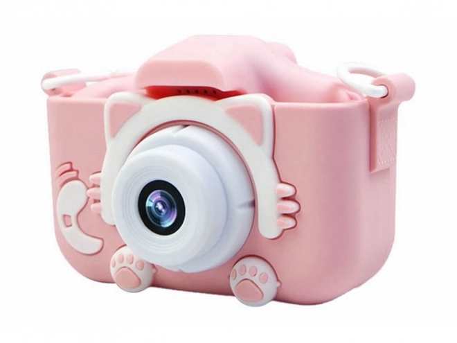 Digitale camera voor kinderen in de vorm van een katje