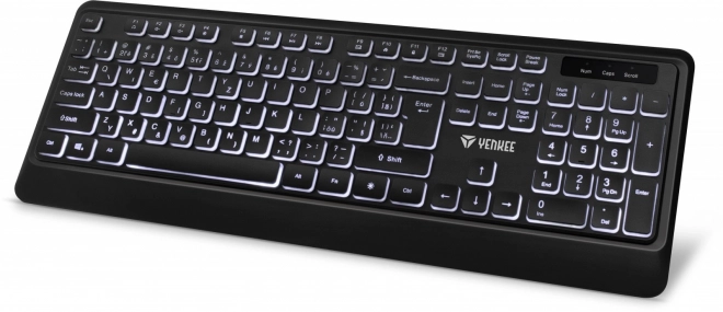 Verlichte stille USB-toetsenbord met laagprofiel-toetsen