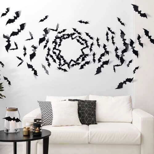 Ensemble de décorations de chauves-souris Malatec - 3 pièces