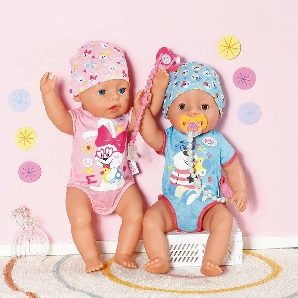 Magische speen met clip voor BABY born poppen
