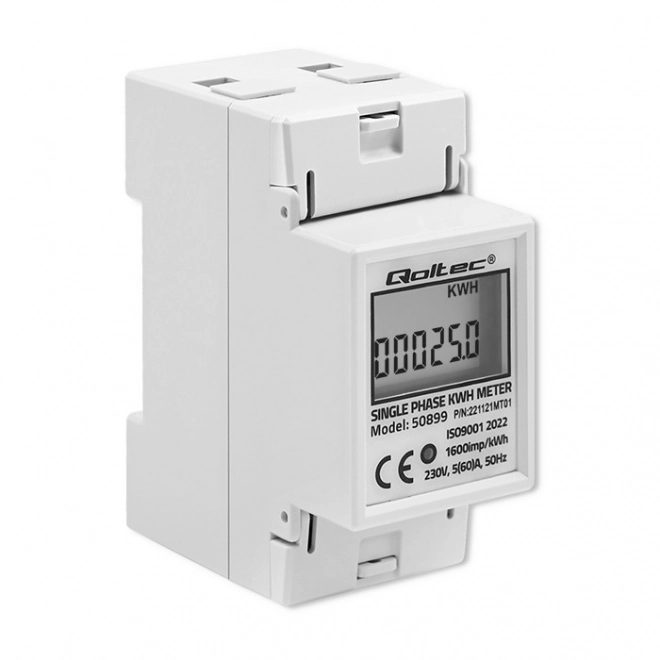 Enfase elektronische elektriciteitsmeter | DIN rail | 230V | LCD | 2P