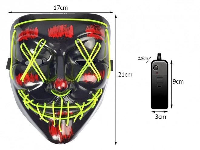 Led Halloween Party Mask - The Purge Style