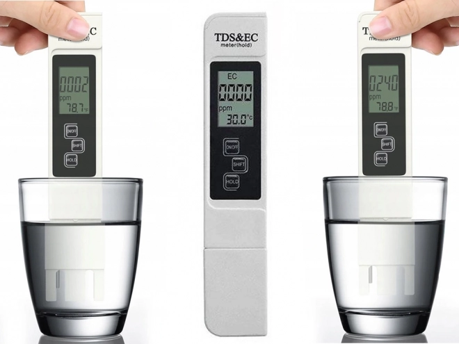 Waterhardheid Tester TDS EC Osmose Temperatuur