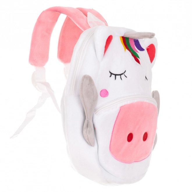 Plush Unicorn Preschool Backpack
