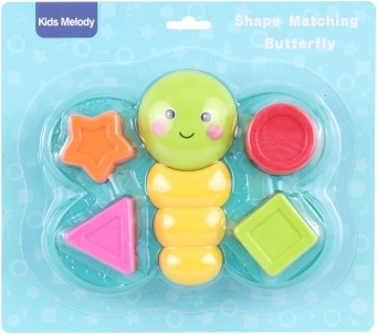 Shape-sorting Butterfly – plastic toy for children 18m+