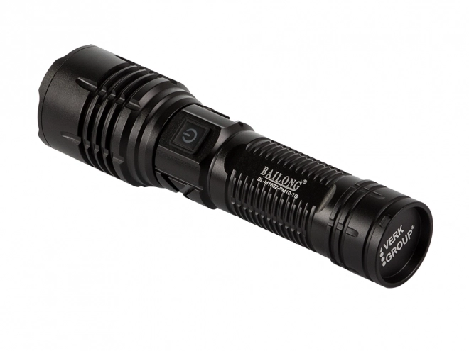 Militärische Taschenlampe mit LED und Zoom von Bailong