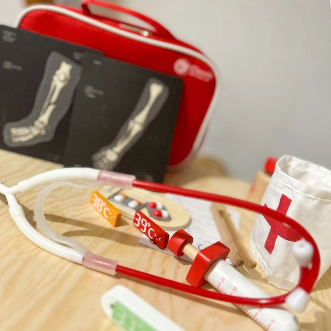 Doctor Playset with Wooden and Plastic Accessories