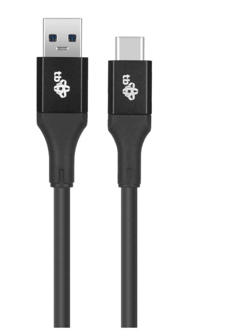 Câble USB USB 3.0 - USB-C 2m Premium 3A noir