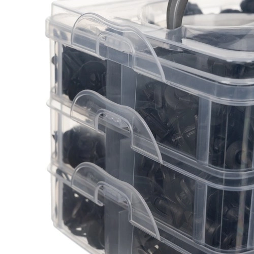 Ensemble universel de clips et agrafes pour voiture avec outils