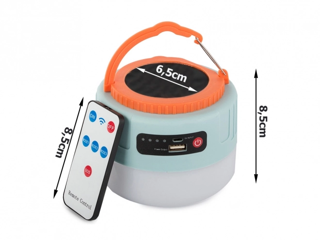 Zonne-USB-camplamp met afstandsbediening