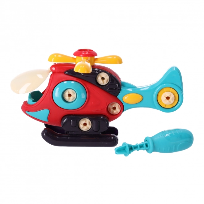 Puzzle Disassembly Helicopter Toy