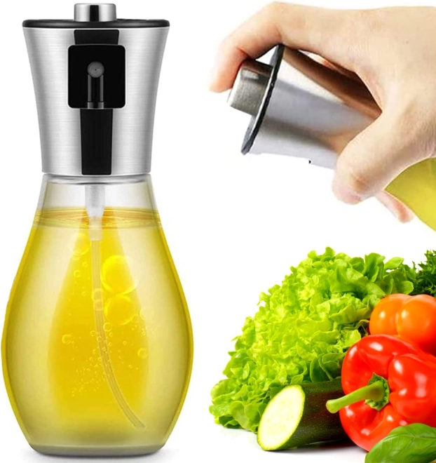 Oil and Vinegar Spray Bottle 200 ml Glass