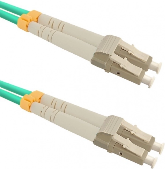 Optical patch cable LC/UPC–LC/UPC MM OM3 50/125, 1 m