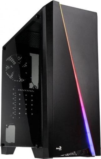Boîtier PC AEROCOOL PGS Cylon RGB Advance, ATX, noir