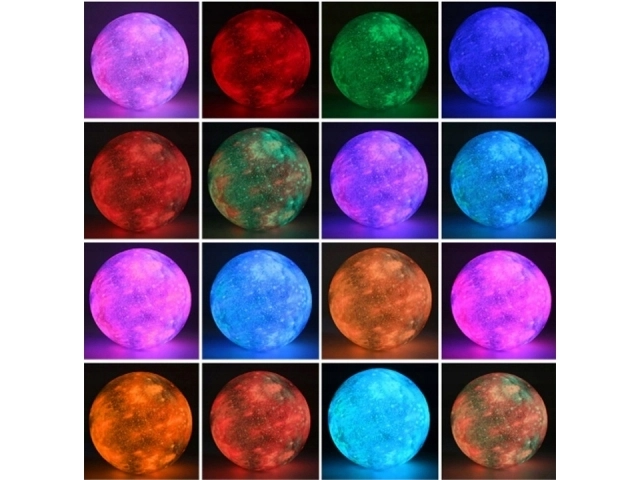 Moon Light Night Lamp with Remote Control