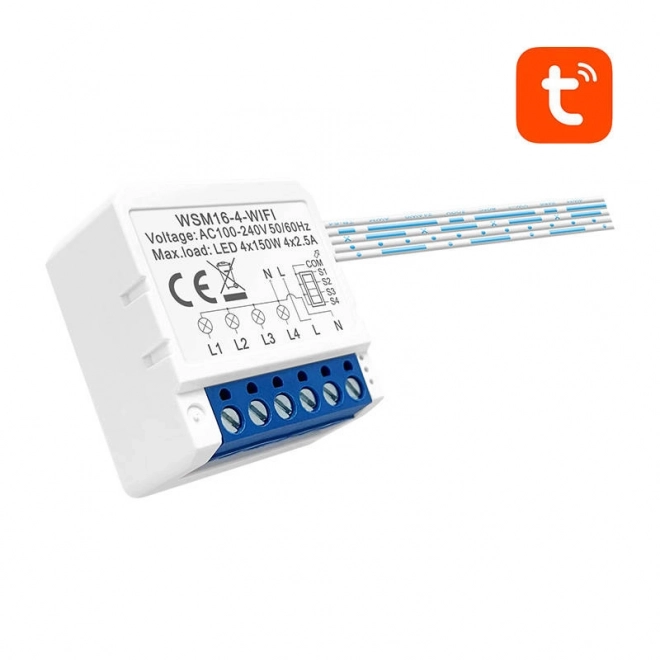 Smart WiFi switching module Avatto WSM16 TUYA – W4