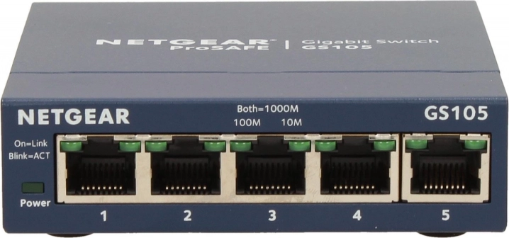 Netgear ProSAFE 5‑poorts gigabit switch GS105