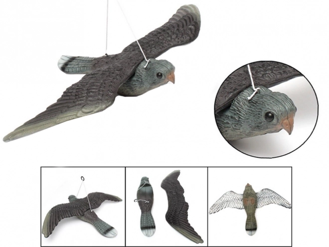 Vogelscheuche Falke