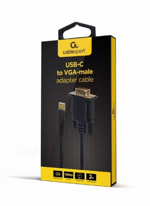 USB-C naar VGA-kabel mannelijk 1920x1080 60Hz