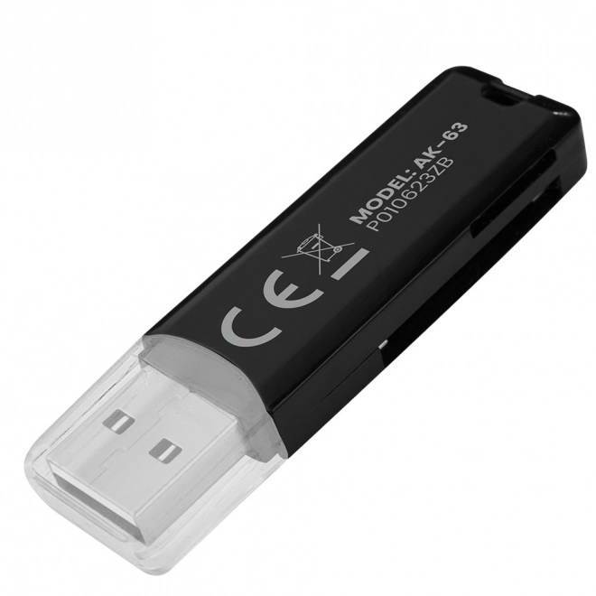 SD-kaartlezer, USB 2.0, 480 Mb/s, AK-63