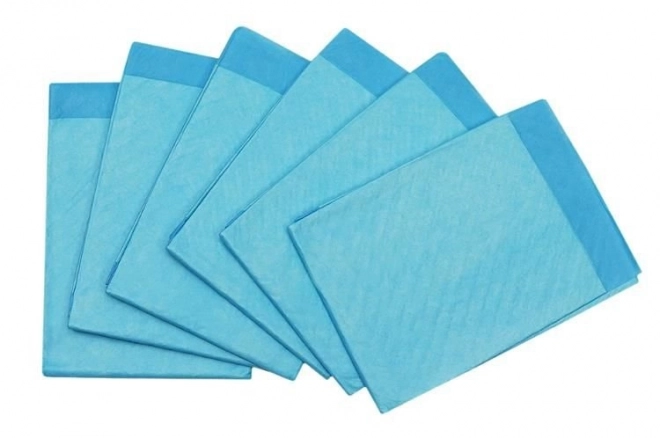 Absorberende hygiënische onderlegger voor dieren 60 x 45 cm - 50 stuks