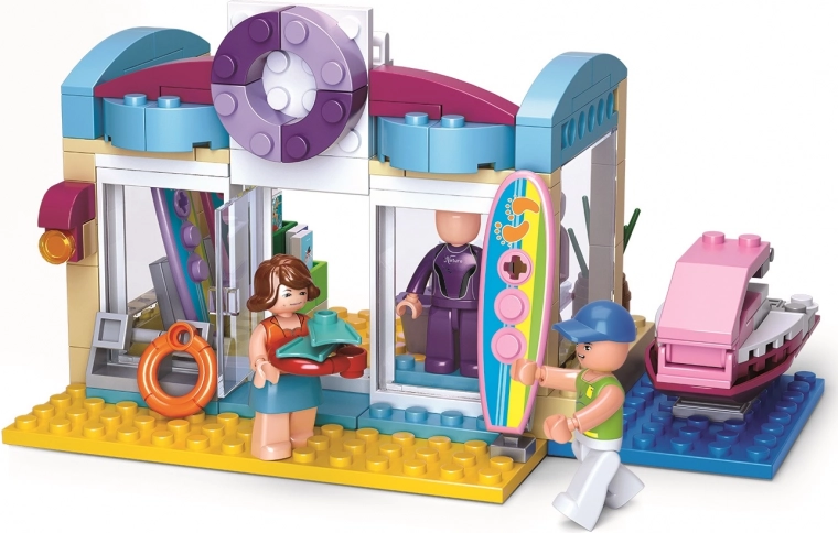 Strandwinkel vol accessoires