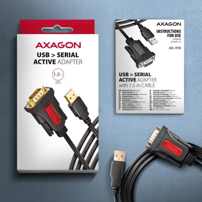 Adaptateur USB 2.0 vers RS-232 câble 1,5 m avec puce Prolific