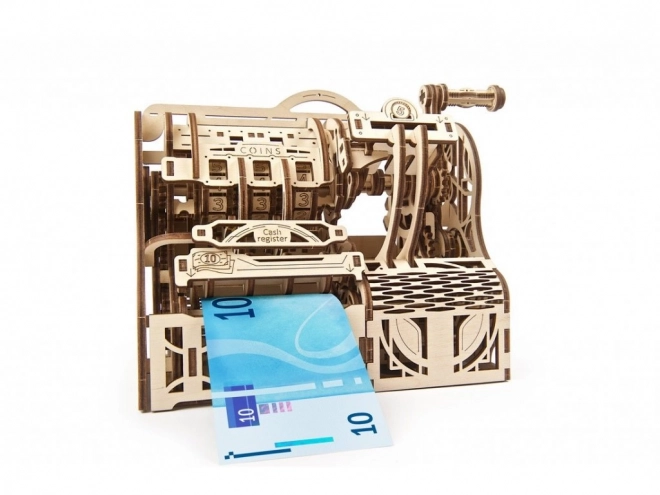 Ugears 3D houten mechanische puzzel Kassa