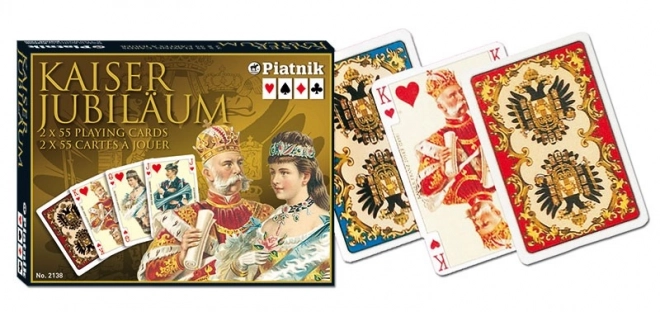 Luxe speelkaarten Kaiser Jubiläum