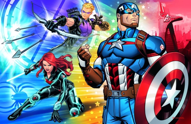 Minipuzzel Avengers 54 stukjes