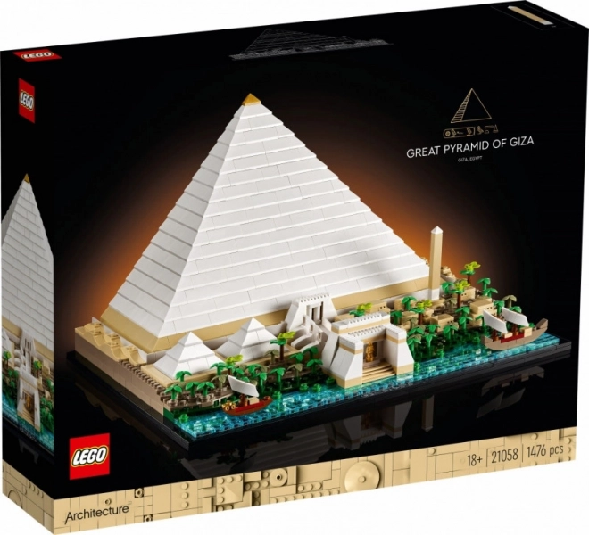 Lego Architectuur piramide van Cheops