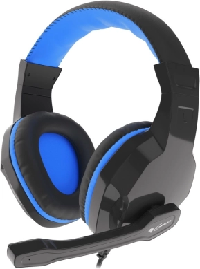 GENESIS Argon 100 Gaming Headset with Microphone, Black‑Blue
