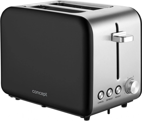 Grille-pain Concept TE2052 Inox noir