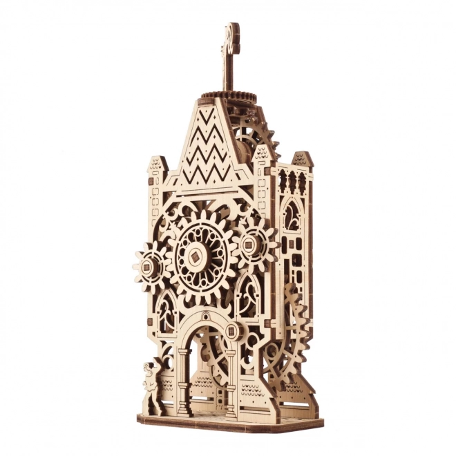 Puzzle mécanique en bois 3D Ugears Tour de l'Horloge