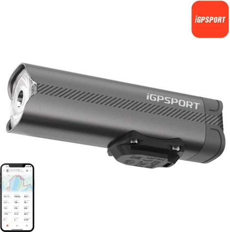 voorlicht voor fiets igpsport vs800 smart 800 lm