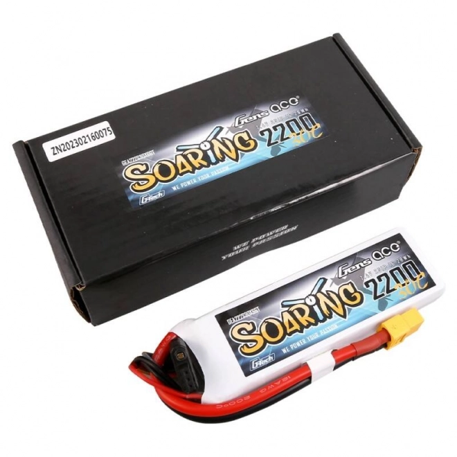 Gens ace G-Tech Soaring 2200mAh 11.1V 30C 3S1P Lipo batterij