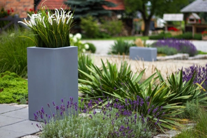 Hoge bloempot Tower Pot met kleuropties