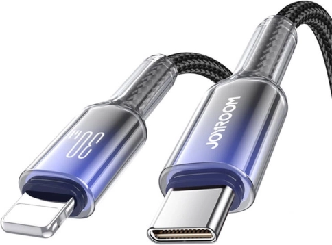 Joyroom USB‑C-auf‑Lightning‑Kabel 30 W, 1,2 m, schwarz