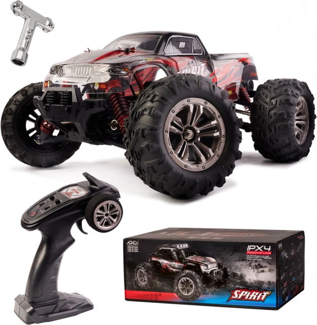 RC auto 1:16 borstelloos, 52 km/u, rood